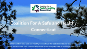 What Safehealthyct.org website looked like in 2016 (7 years ago)