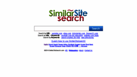 What Similar-site.com website looked like in 2016 (7 years ago)
