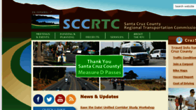 What Sccrtc.org website looked like in 2016 (7 years ago)