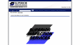 What Superior-inspection.com website looked like in 2016 (7 years ago)