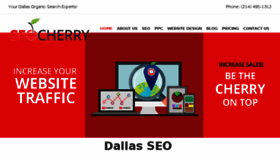 What Seocherry.com website looked like in 2016 (7 years ago)