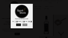 What Spiritstore.co.uk website looked like in 2016 (7 years ago)