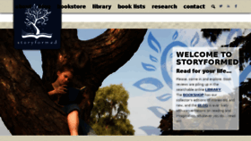 What Storyformed.com website looked like in 2016 (7 years ago)