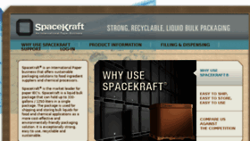 What Spacekraft.com website looked like in 2016 (7 years ago)