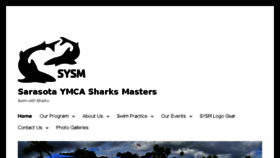 What Sharksmasters.org website looked like in 2016 (7 years ago)