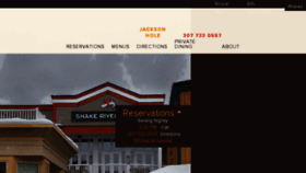 What Snakerivergrill.com website looked like in 2016 (7 years ago)