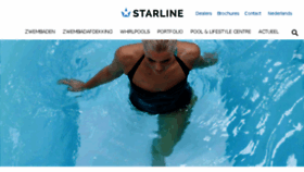 What Starlinepool.com website looked like in 2016 (7 years ago)