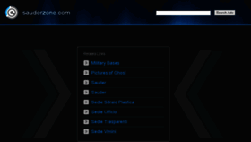 What Sauderzone.com website looked like in 2016 (8 years ago)