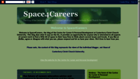 What Space4careers.com website looked like in 2016 (7 years ago)