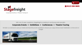 What Stagefreight.com website looked like in 2016 (7 years ago)