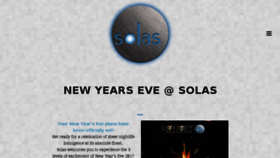 What Solasraleigh.com website looked like in 2016 (7 years ago)