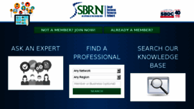 What Sbrn.org website looked like in 2016 (7 years ago)