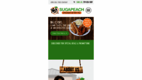 What Sugapeach.com website looked like in 2016 (7 years ago)