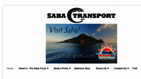 What Sabactransport.com website looked like in 2016 (7 years ago)