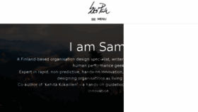 What Samipaju.com website looked like in 2016 (7 years ago)