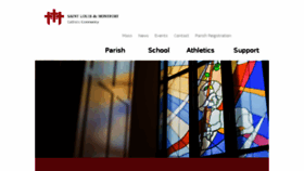 What Sldmcatholicschool.org website looked like in 2016 (7 years ago)