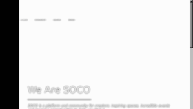 What Soco-work.com website looked like in 2016 (7 years ago)