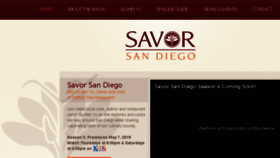 What Savorsdtv.com website looked like in 2016 (7 years ago)