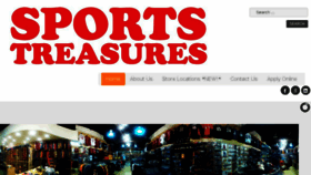 What Sports-treasures.com website looked like in 2016 (7 years ago)