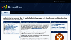 What Selbsthilfe-forum.net website looked like in 2016 (7 years ago)