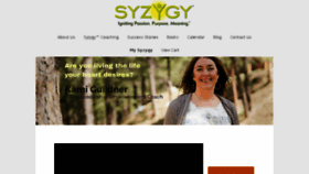 What Syzygy-co.com website looked like in 2016 (7 years ago)