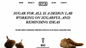 What Sugarforall.org website looked like in 2016 (7 years ago)