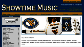 What Showtimemusiconline.com website looked like in 2016 (7 years ago)