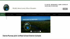 What Sierracountyofficeofeducation.org website looked like in 2016 (7 years ago)