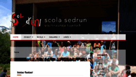 What Scolasedrun.ch website looked like in 2016 (7 years ago)