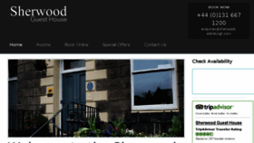 What Sherwood-edinburgh.com website looked like in 2016 (7 years ago)