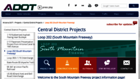 What Southmountainfreeway.com website looked like in 2016 (7 years ago)