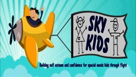 What Skykidsaz.org website looked like in 2016 (7 years ago)