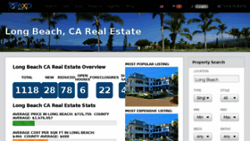 What Searchonlongbeach.com website looked like in 2016 (7 years ago)