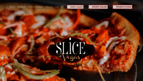 What Sliceofvegaspizza.com website looked like in 2016 (7 years ago)