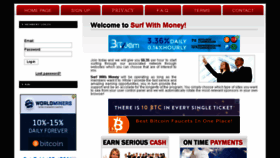 What Surfwithmoney.com website looked like in 2016 (7 years ago)