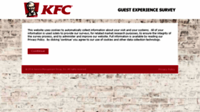 What S.kfcvisit.com website looked like in 2016 (7 years ago)