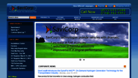 What Savicorp.com website looked like in 2016 (7 years ago)