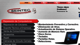 What Seintec.com.mx website looked like in 2017 (7 years ago)