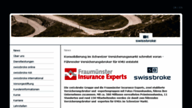 What Swissbroke.ch website looked like in 2017 (7 years ago)