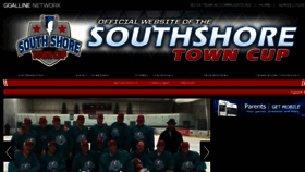 What Southshoretowncup.com website looked like in 2017 (7 years ago)