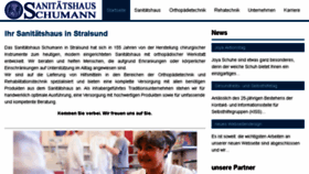 What Sanitaetshaus-schumann.de website looked like in 2017 (7 years ago)