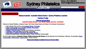 What Stampsaustralia.com.au website looked like in 2017 (7 years ago)