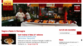 What Sagreinromagna.it website looked like in 2017 (7 years ago)