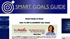 What Smart-goals-guide.com website looked like in 2017 (7 years ago)
