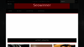 What Seowinner.id website looked like in 2017 (7 years ago)