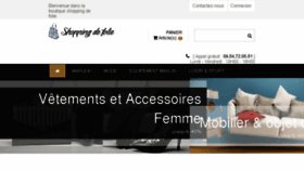What Shopping-de-folie.com website looked like in 2017 (7 years ago)