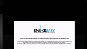 What Smoke-easy.ch website looked like in 2017 (7 years ago)