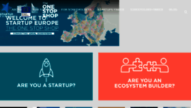 What Startupeuropeclub.eu website looked like in 2017 (7 years ago)