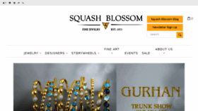 What Squashblossom.com website looked like in 2017 (7 years ago)