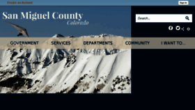 What Sanmiguelcountyco.gov website looked like in 2017 (7 years ago)